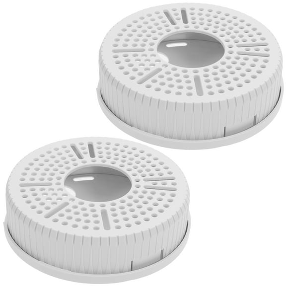 OUNONA 2pcs Universal Plastic Ceiling Mount Bracket For Security Cameras Outdoor Junction Box Monitor Storage Rack Baby Monitor Mount