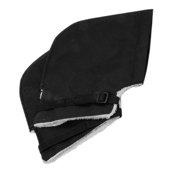 OUNONA 2pcs Windproof Motorcycle Handlebar Gloves Thermal Cover Mittens for Scooter Bike Snowmobile Riding Cold Weather