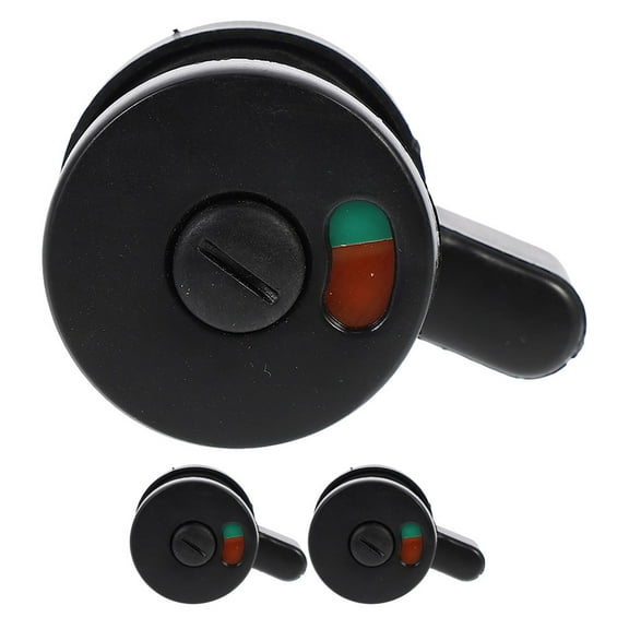 OUNONA 3-Pack Privacy Bolt Locks with Vacant/Occupied Sign Indicator Keyless Deadbolt Door Lock for Bathroom Restroom Toilet