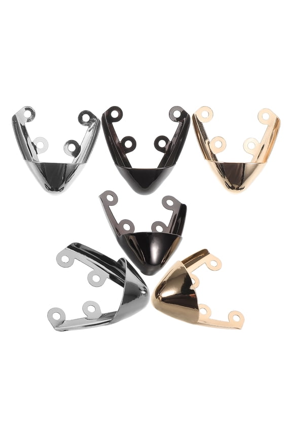 3 Pairs Metal Boot Tips Shoe Protectors for Women Casual and Everyday Wear Accessories