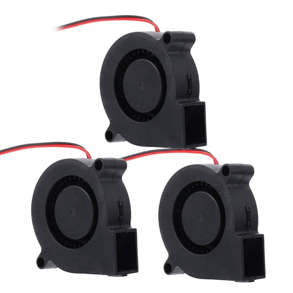 OUNONA  3 Pcs Cooling Printer Fan Bearing Front Radiator Cooler for