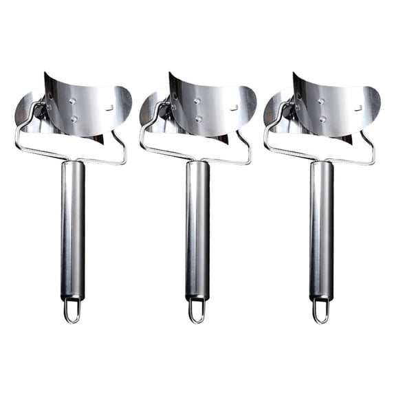 FOLOYORI Uniform Slicing Stainless Steel Dumpling Wrapper Tool 3pcs