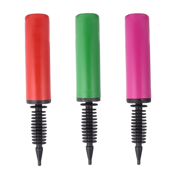 OUNONA 3 Pcs Electric Air Pump Set with Push Inflator for Party Balloons, Pool Floats, and Outdoor Accessories