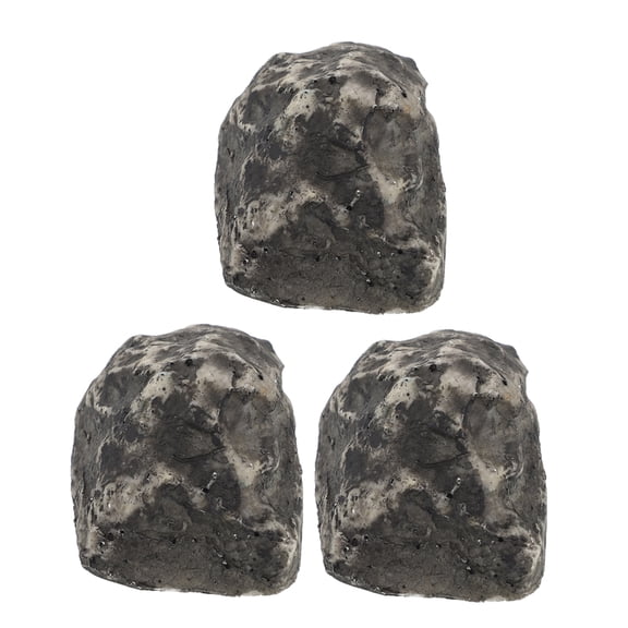 OUNONA 3 Pcs Hide A Key Fake Rock Hider Safe Stickers Cookie Boxes