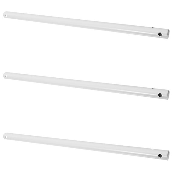 OUNONA  3 Pcs Road Sign Solar Lights Ceiling Fan Extension Rod