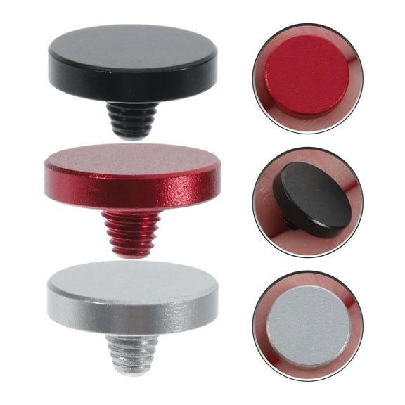 OUNONA 3 Pcs Round Camera Shutter Button Compatible with Most Cameras