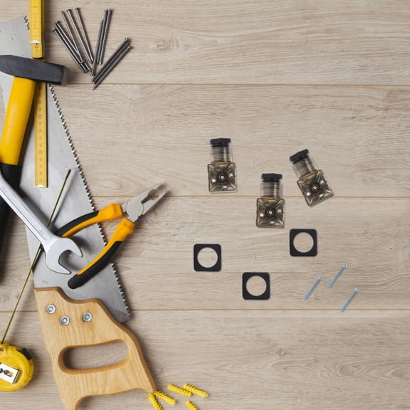 OUNONA 3 Prong DIN 43650 Connector with LED Indicator Light for Solenoid Valves Factory Use Transparent PP Rubber