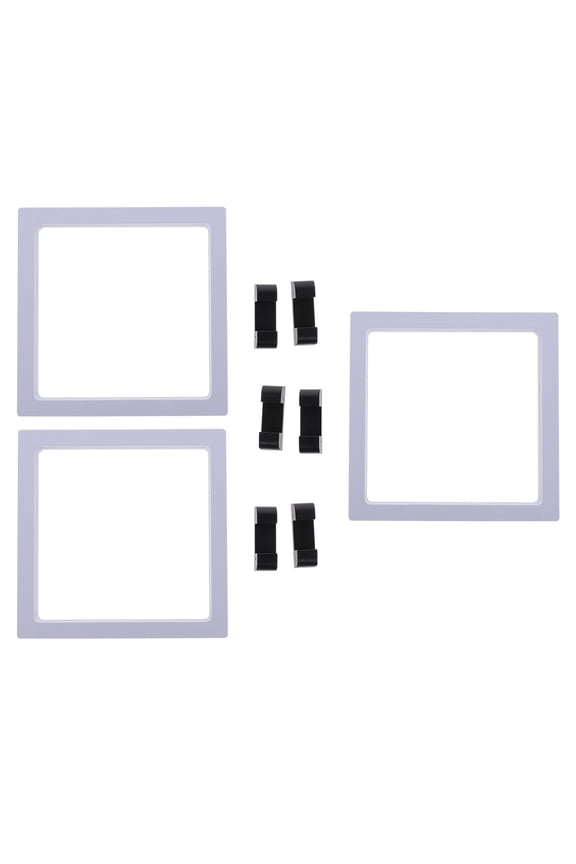 3 Sets Gold Stand Suspension Ring Box Jewelry Display Rack