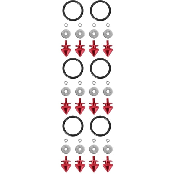 OUNONA 3 Sets  of Car Modification Reinforcement Screw Refit Gasket Bumper Accessory