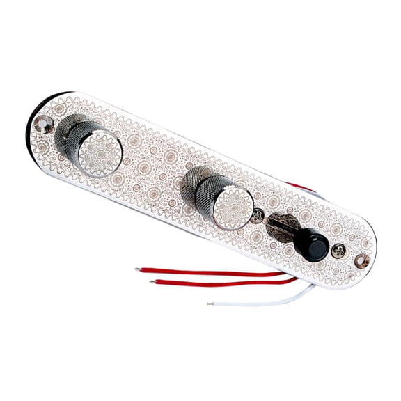 Worgeous Volume Control Knob Metal 1Set 6.3 x 1.4 x 0.1in