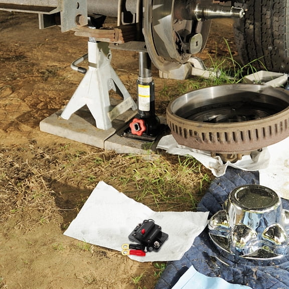 OUNONA 30 Amp Circuit Breaker with Resettable Fuse Holder for Automotive and Marine Protection Assorted Color Zinc Alloy