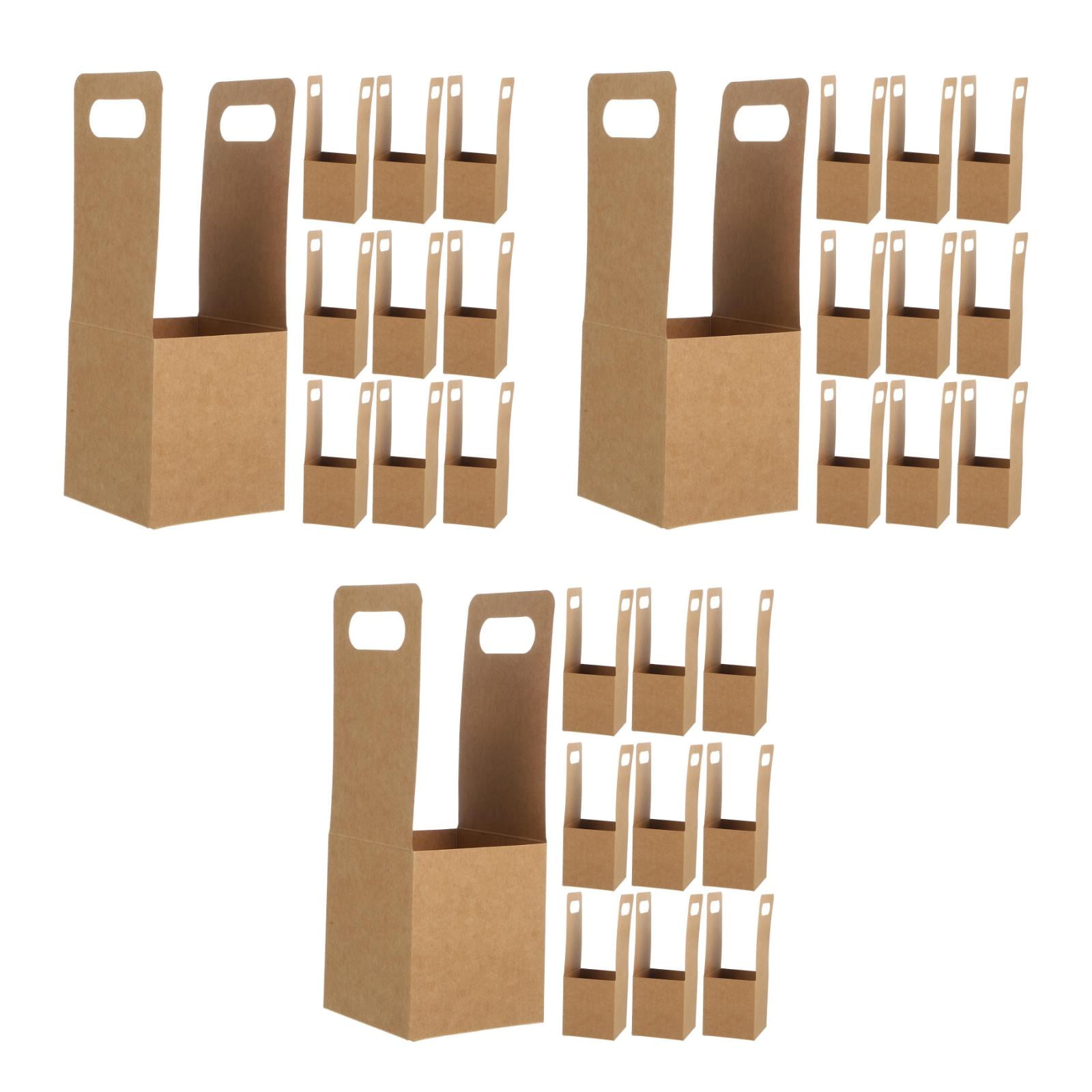 BALAHAPY Raindrops 30 pcs Drink Carrier Paperboard Cup Holder Single ...