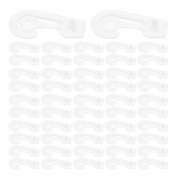 Moluckfu Plastic Hooks For Home Use 300Pcs 2.0In
