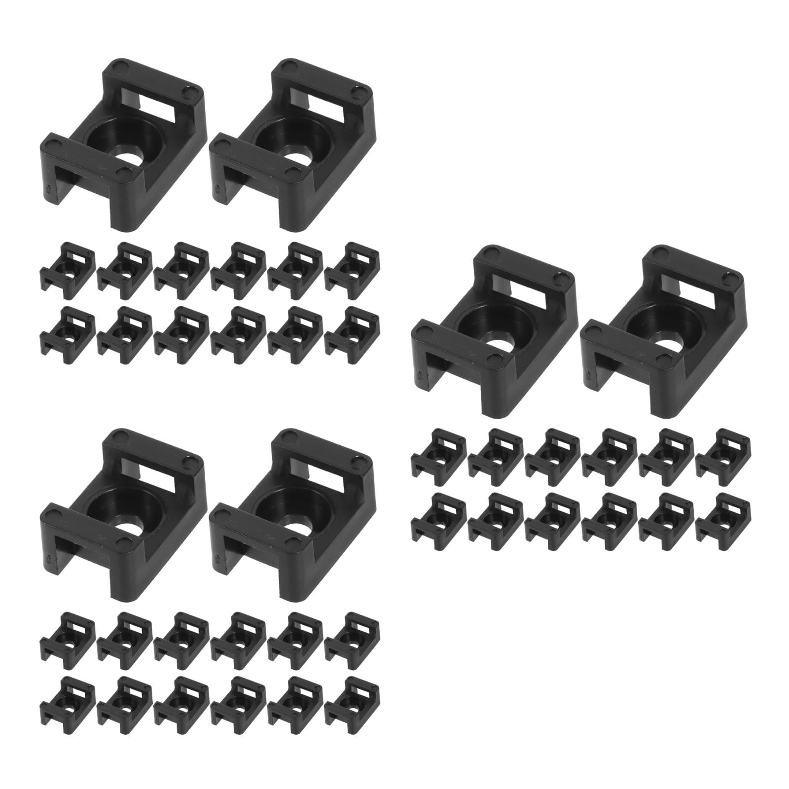 Day2DayEssentials Stainless Steel Cable Tie Anchors – M4 Saddle Mount, 316 Steel