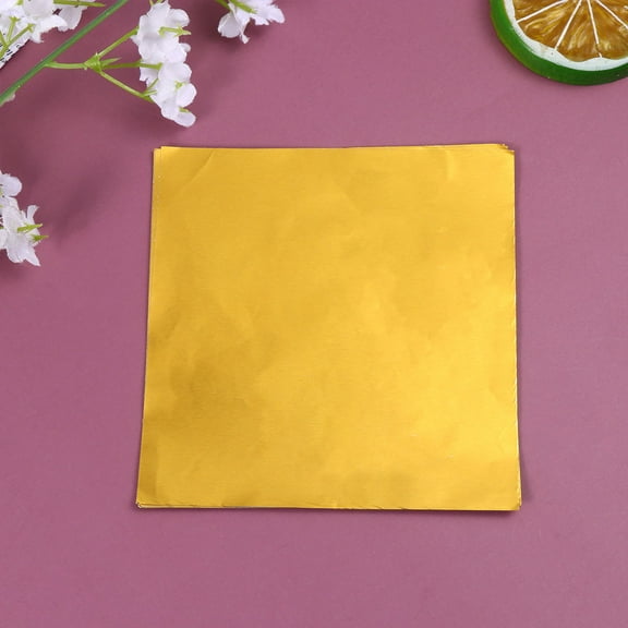 OUNONA 300PCS Premium Foil Paper Sheets Moisture-Resistant Packaging for Tea, , and General Use