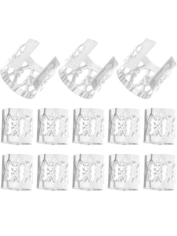 Durable Iron Hair Rings for Braids and Ponytails 300Pcs