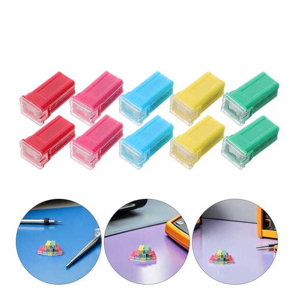 OUNONA 30Pcs Car Fuse Block Terminal Assortment with Versatile Fit for Auto Electrical Systems