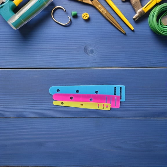 OUNONA 30Pcs Plastic Drawstring Inserter Tools for Hoodie Trouser Elastic Replacement