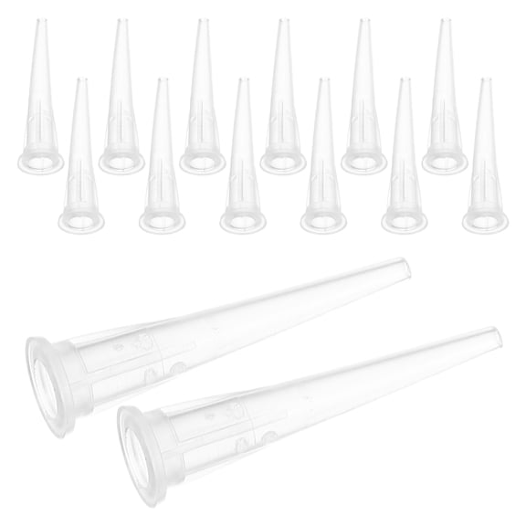 OUNONA Cone-Shaped Pipette Attachments PP for Perfume and Lab Use 30Pcs