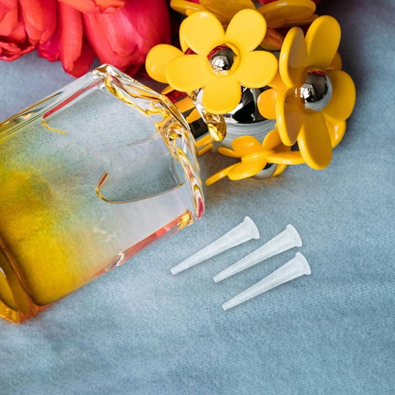 OUNONA Transparent PP Plastic Pipette Tips for Ibc Tank, Precise Liquid Transfer, 30Pcs