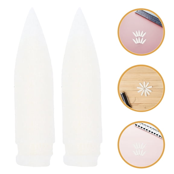 OUNONA 30Pcs Universal Replacement Marker Pen Tips Durable White Nibs for Painting and Drawing