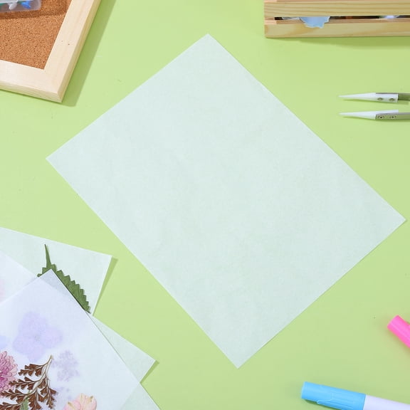 OUNONA Professional Flower Pressing Paper, White, Large Size, Highly Absorbent, 30Pcs