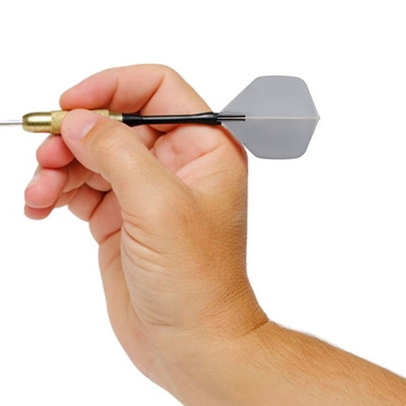 OUNONA 30pcs Standard Flights Durable Replacement Accessories for Games Equipment Supplies