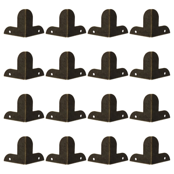 OUNONA 32 Sets Hook Triangle Antique Style Design 2.2X2.2cm