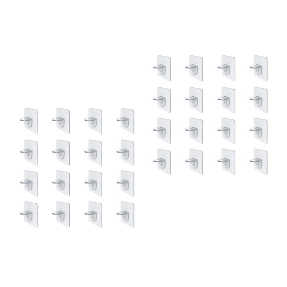 OUNONA 32 pcs Plate Layer Supporters Partition Support Hooks Shelf Board Brackets