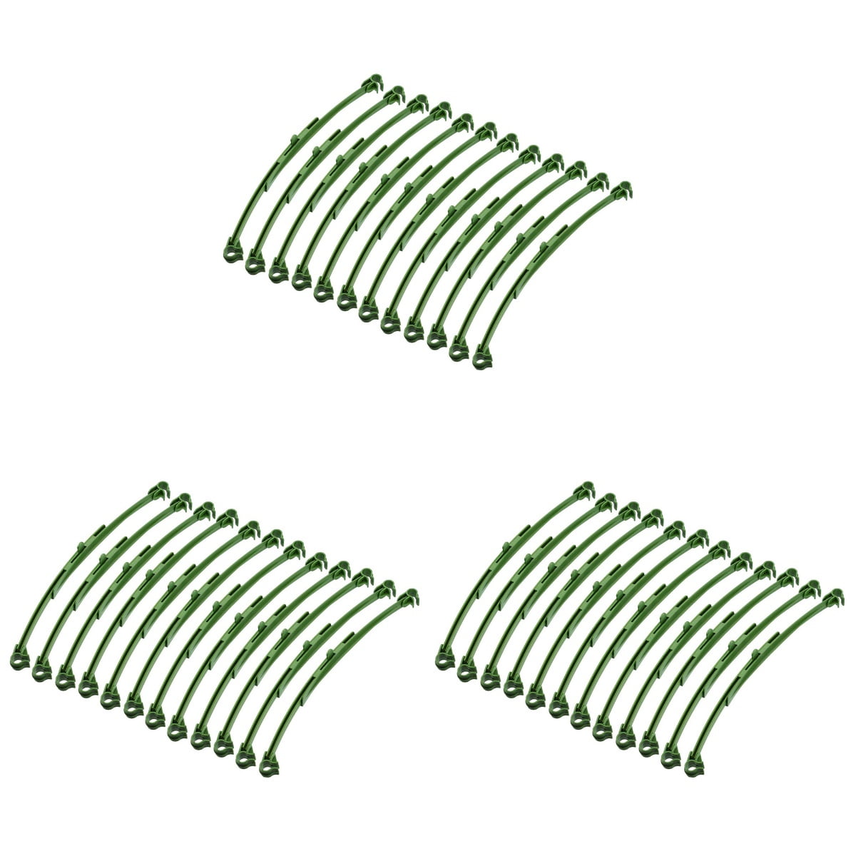 IFANLANDOR Deformable Plant Supports Tomato Stakes 1Set 9.98X0.39X0.39Inch Outdoor Farmers