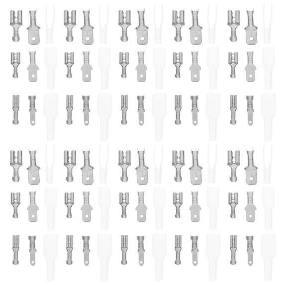 360pcs Insulated Electrical Wire Connectors Kit 2.8mm 4.8mm 6.3mm Male Female Crimp Terminals Spade Terminal Assortment