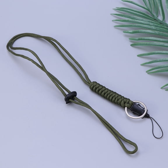 IFANLANDOR Phone Strap Lanyard Black Polypropylene 3Pack 27.6x1.2x0.4In