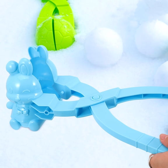 OUNONA 3Pcs Assorted Color Snow Molds for Playing Outdoor Snow Games with Safe Materials