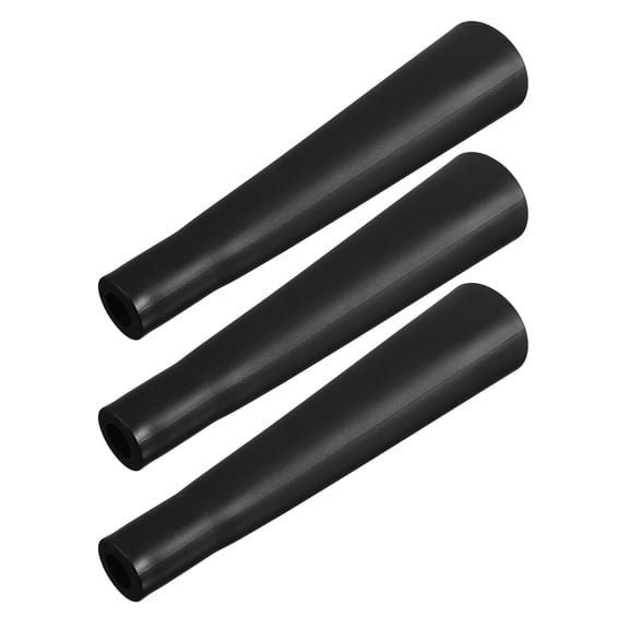 OUNONA 3Pcs Portable Black Baseball Batting Tee Topper for Hitting Drills and Training Sessions