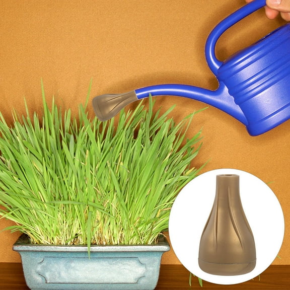 OUNONA Universal Water Can Sprinkler Nozzle Golden PP for Gardening 3Pcs