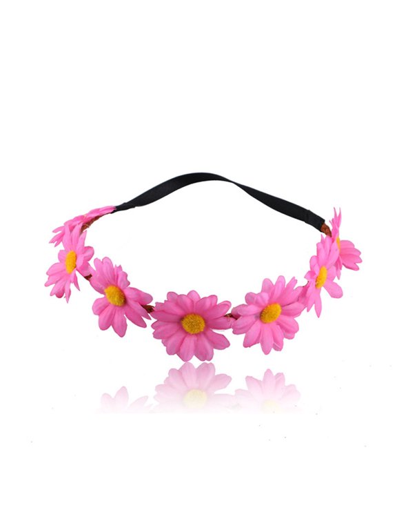Chic Simulation Daisy Headband Assorted Colors Perfect for Weddings Parties