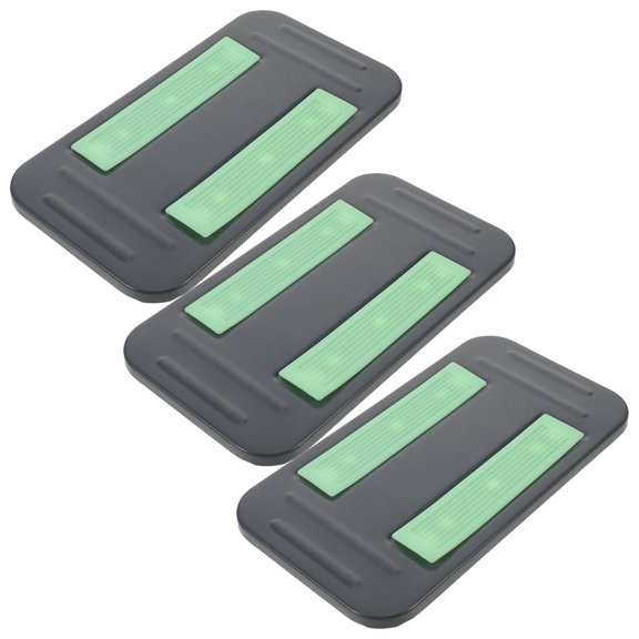 OUNONA 3Pcs Loft Bed Ladder Protectors Removable Iron Step Pads for College Dorm Bed Safety and Space Saving