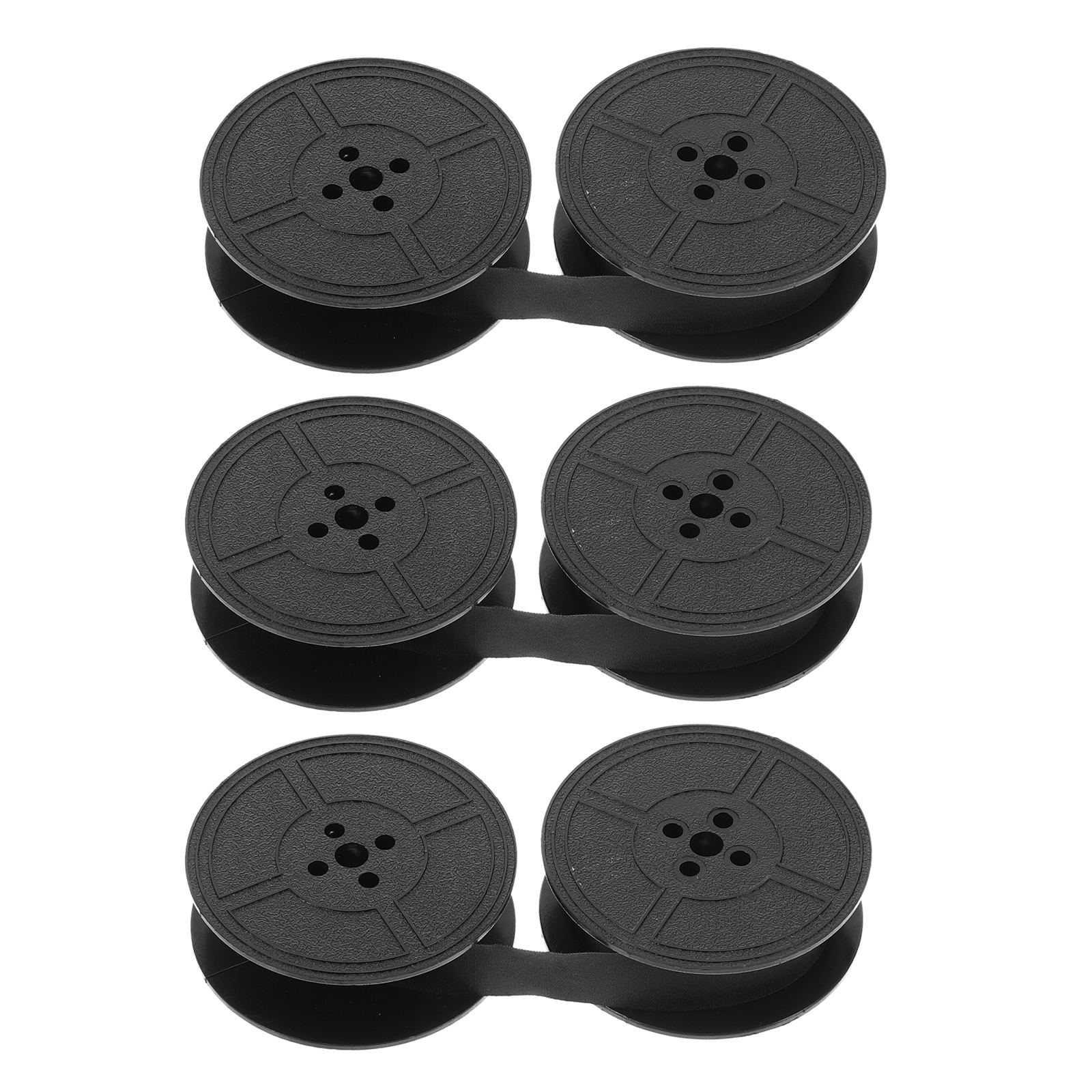 OUNONA 3Pcs Nylon Twin Spool Typewriter Ribbon Black Ink for Vintage ...