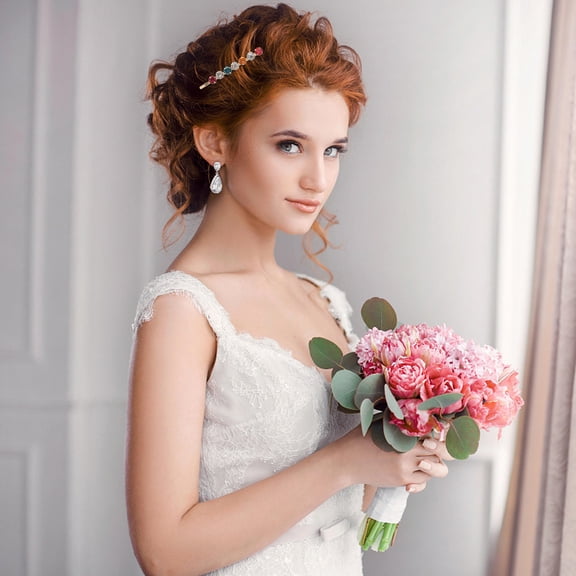 OUNONA 3Pcs Pineapple Hairpin Barrettes Assorted Color for Attractive Hair Looks