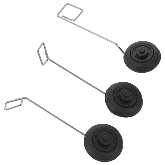 OUNONA 3Pcs Rc Airplane Landing Kit Compatible with Multiple Models Lightweight Design