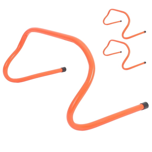 OUNONA 3Pcs Sports Training Hurdles Sports Agility Hurdles Sports Speeds Hurdles Plastic Track Hurdles