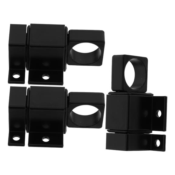 OUNONA 3-Pack Aluminum Locking Latch Pins with Spring Loaded Mechanism for Shed Doors, Cabinets, and Secure Hardware Use