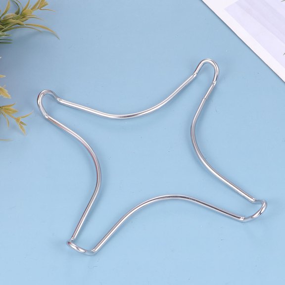 OUNONA 3Pcs Star Shape Stainless Steel Pot Rack Stable Rustproof for Kitchen Cooking