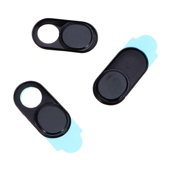 OUNONA Phone Webcam Cover Black ABS Plastic for Secure Web Camera Use