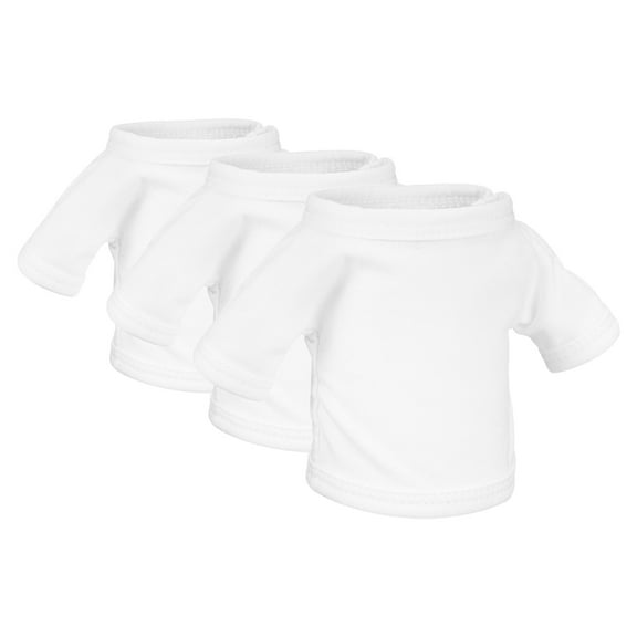 OUNONA Bear Shirt Bear Shirts Cloth Replaceable DIY Projects 3pcs