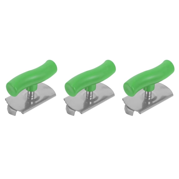 OUNONA 3pcs Effortless Jar Opener Jar Lid Remover Bottle Opener Adjustable Stainless Steel Jar Opener for Weak Hands Seniors