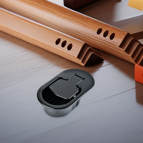 3pcs Metal Recliner Handle Aluminum Alloy Release Lever for Most Sofas Black Replacement Parts