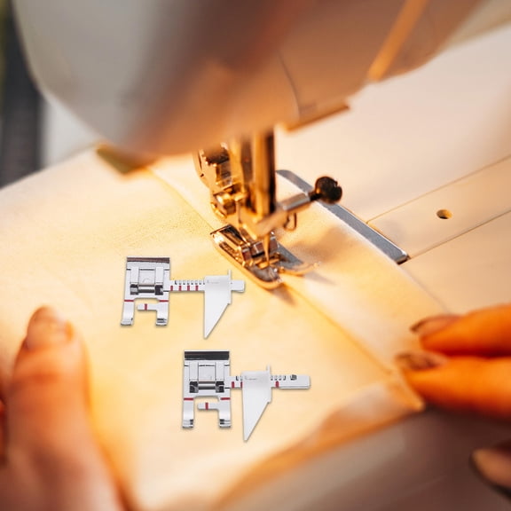 FOLOYORI 3Pcs Multifunctional Sewing Machine Accessories Kit for Accurate Sewing and Easy Replacement