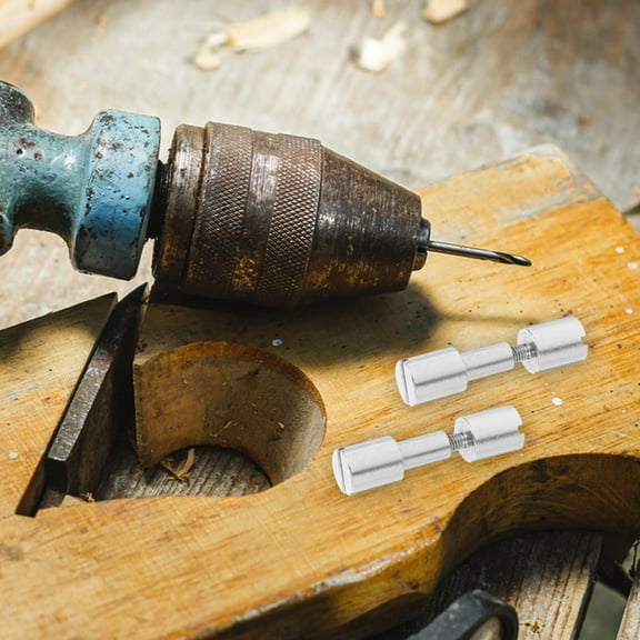 OUNONA 3pcs Stainless Steel Screws and Rivets for Knife Handle Replacement and DIY Knife Tools with Small Screws and Knife Handle Material for Kitchen Tools