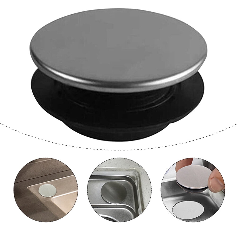 OUNONA 3pcs Steel Faucet Hole Cover Sink Holes Sealing Cover Washing ...